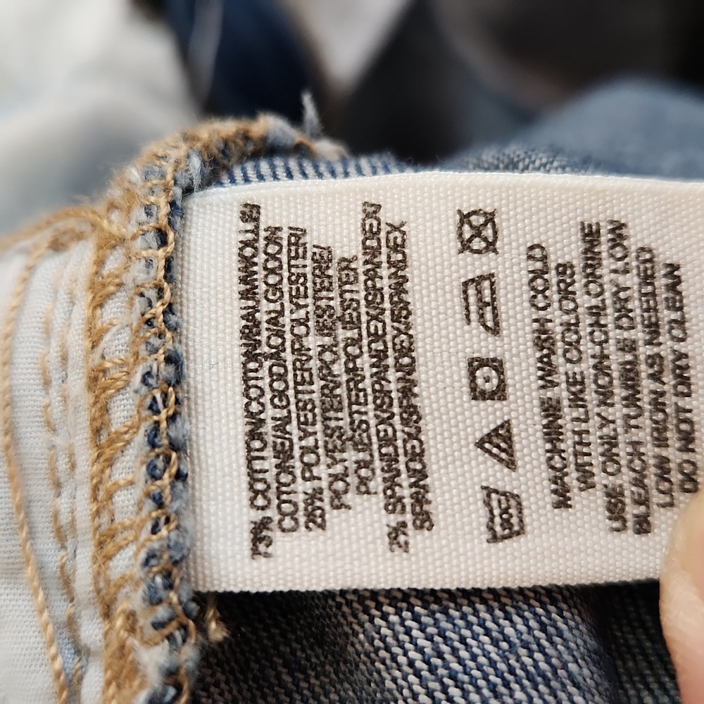 Free People Super Rare Unique Tie Dye Bleach Dirty Wash Jeans Size 29 Paintbrush - Picture 16 of 16